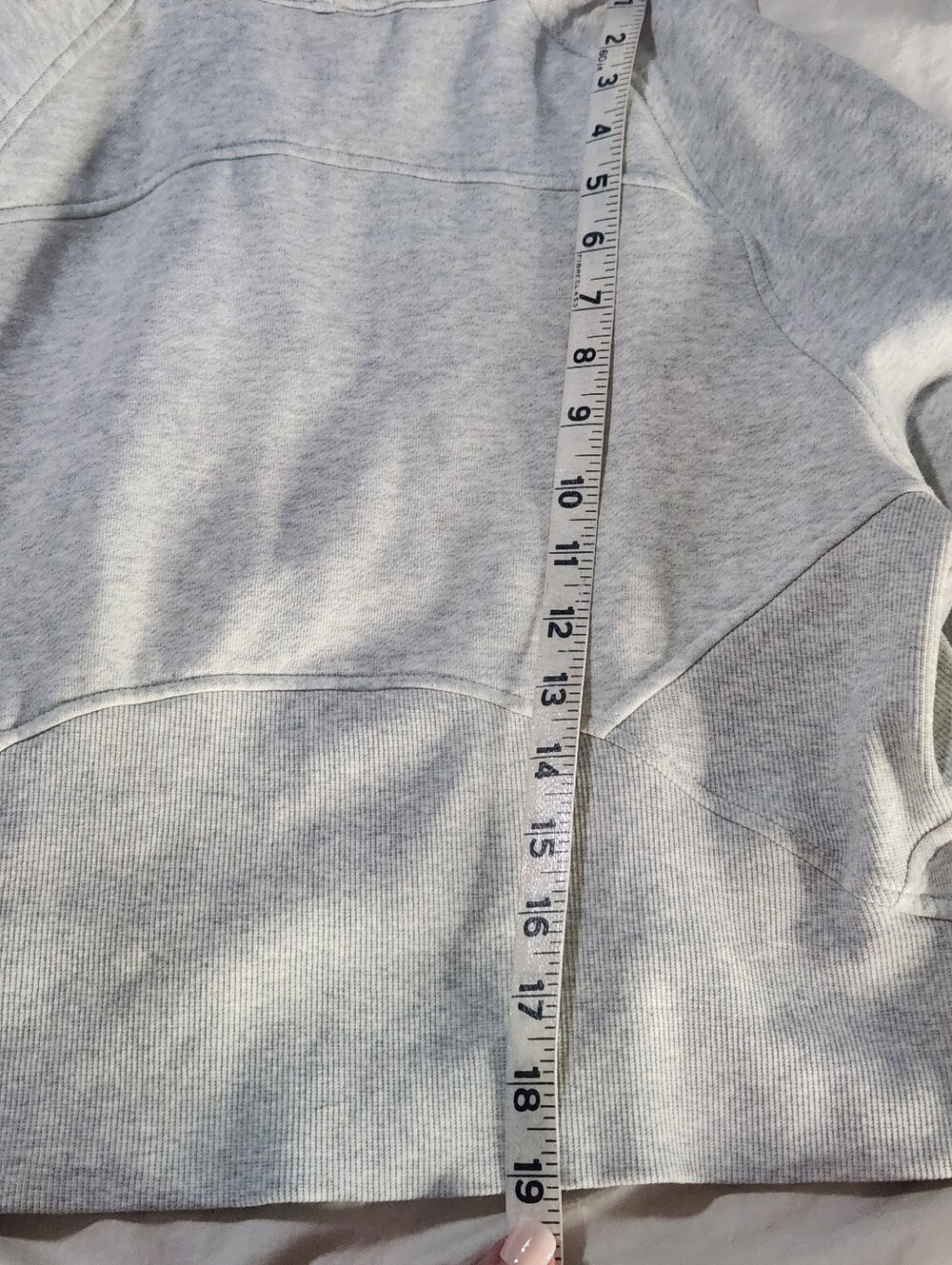 Lululemon Scuba Oversized Half-Zip Hoodie Size XS/S Gray - Picture 10 of 10
